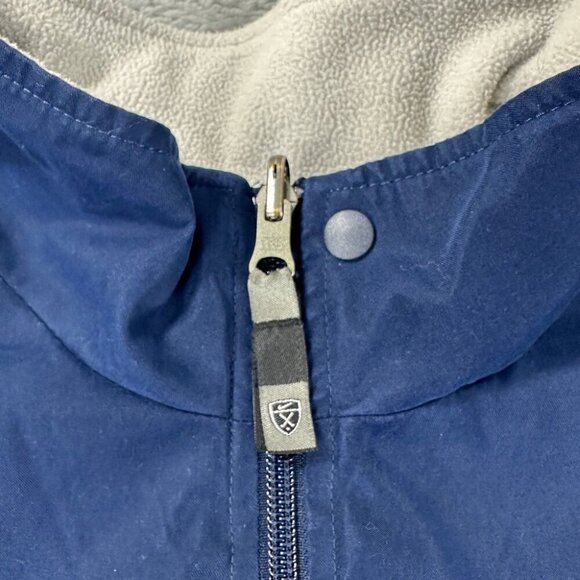 Nike Therma Fit Blue / White Reversible Vest Men’s Size XL - Picture 16 of 16